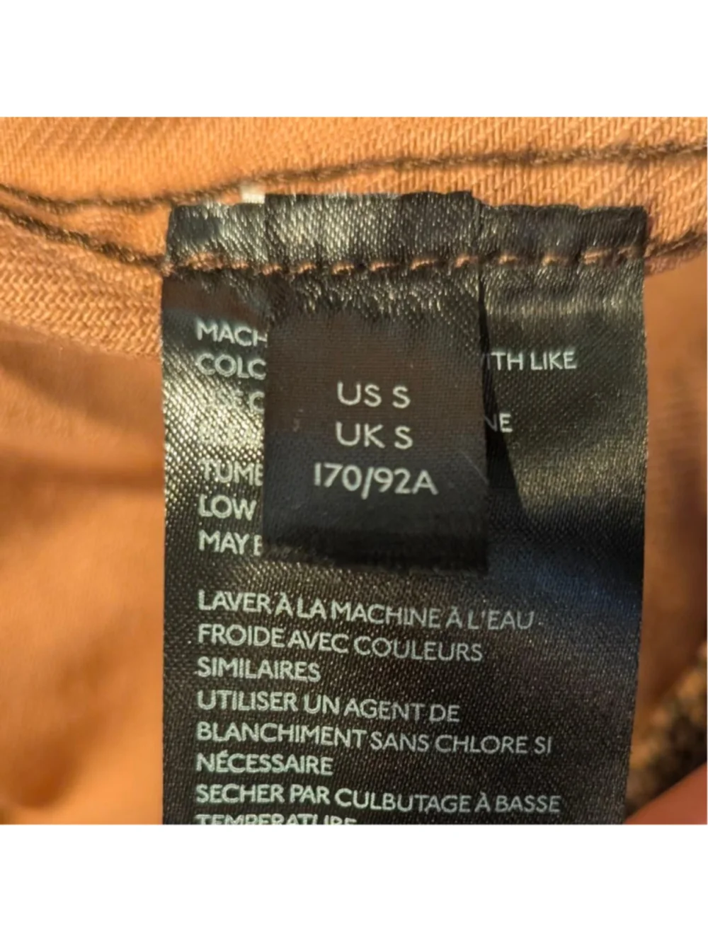 Free People Brown & Black Snake Print Jean Jacket - Small - Picture 7 of 11
